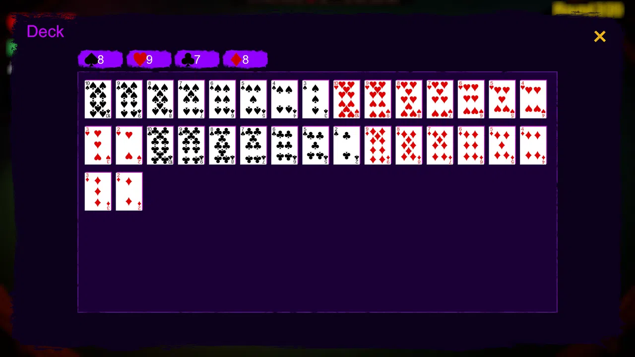 愿你拿一手同花顺 May the cards lay out a straight Demo Screenshot 1
