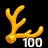 Omg 100 golden antlers