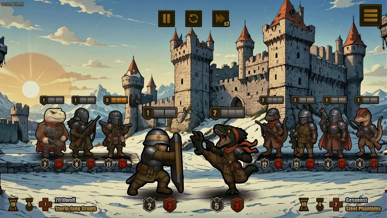 Auto Jurassic Knights Demo Screenshot 9