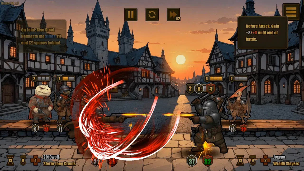 Auto Jurassic Knights Demo Screenshot 2