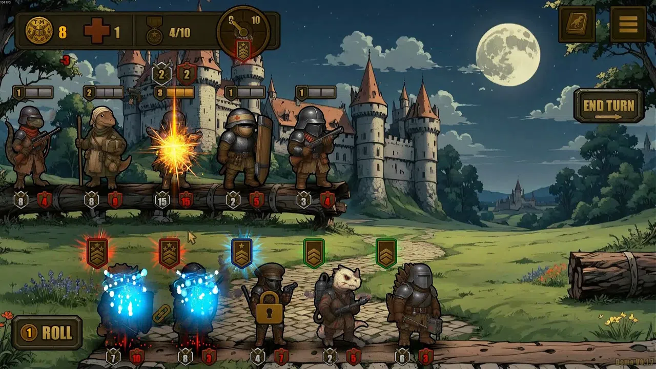 Auto Jurassic Knights Demo Screenshot 1