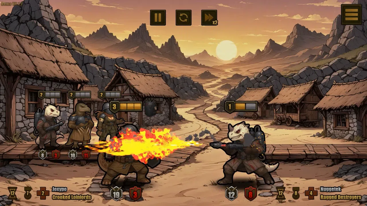 Auto Jurassic Knights Demo Screenshot 10