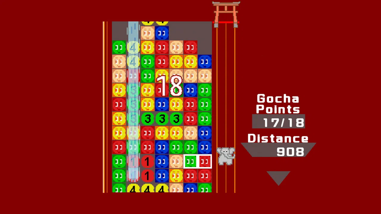 Gocha Sura Dash: Countdown Puzzle Screenshot 2