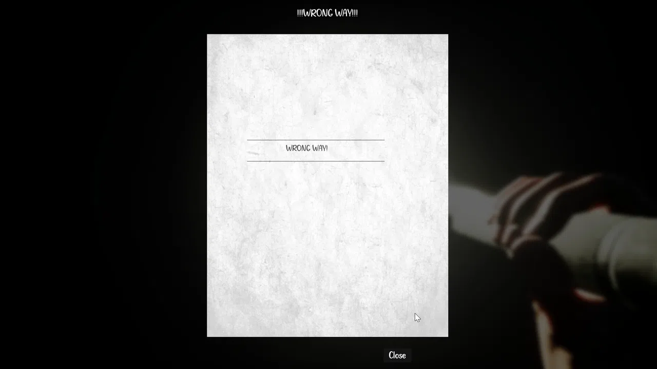 WRONG WAY Screenshot 0