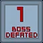 1 Boss Defeated icon