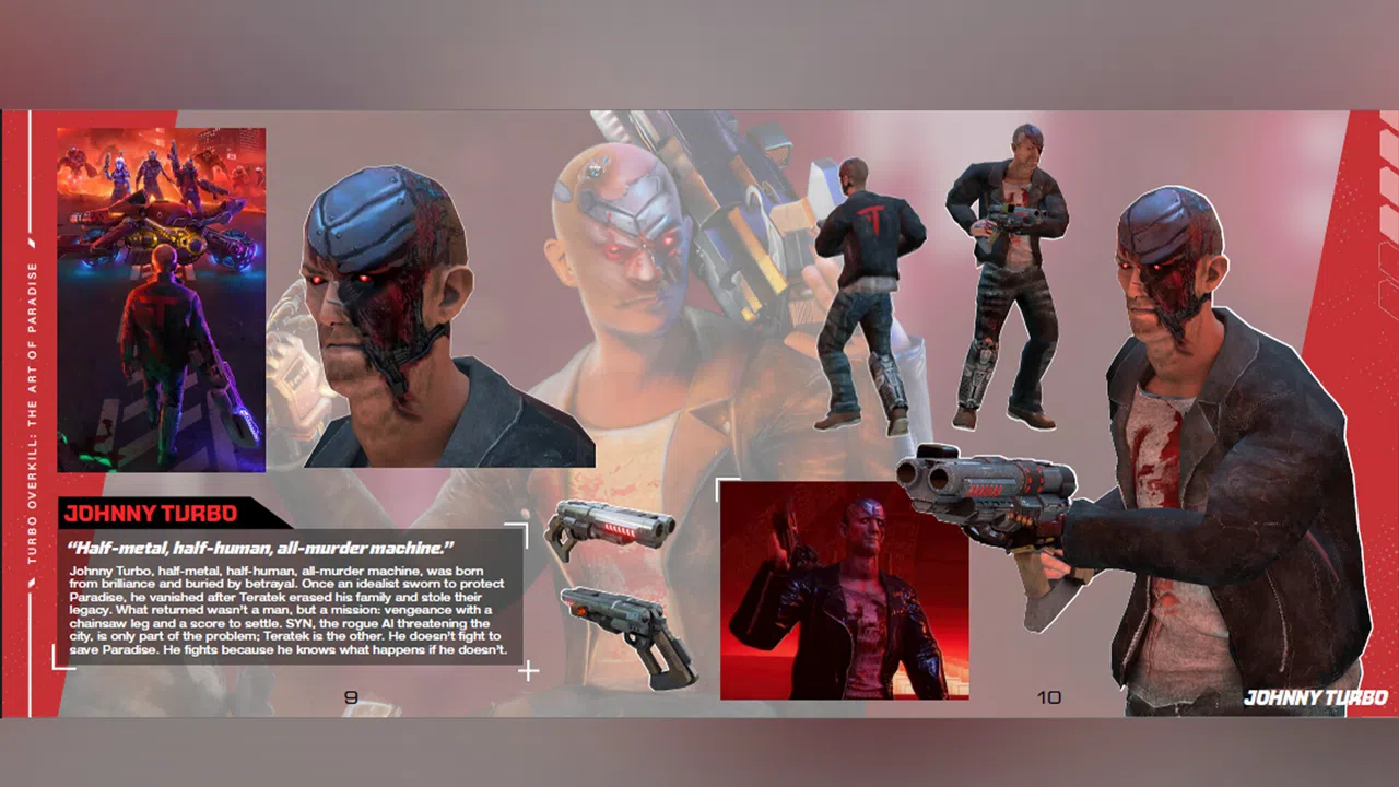 Turbo Overkill - "Art of Paradise" Digital Art Book Screenshot 1