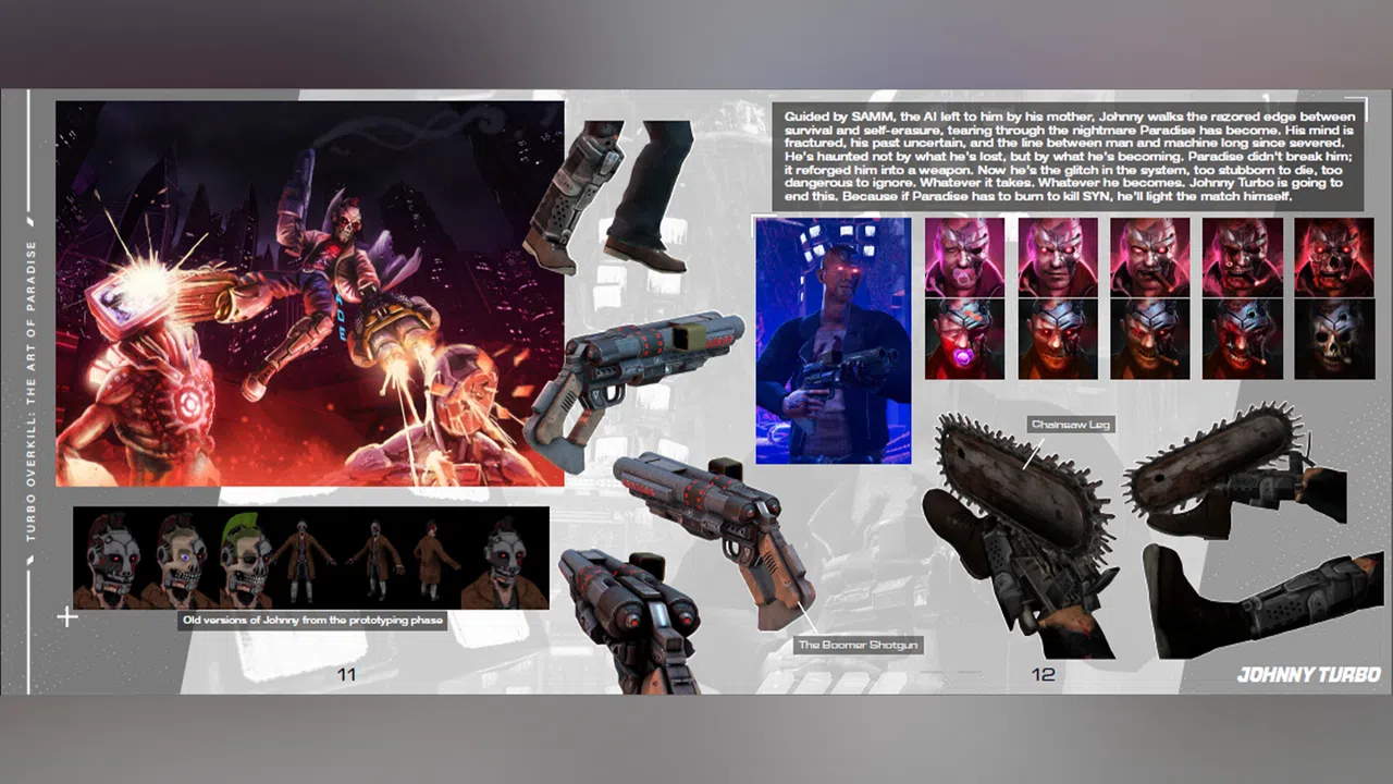 Turbo Overkill - "Art of Paradise" Digital Art Book Screenshot 3