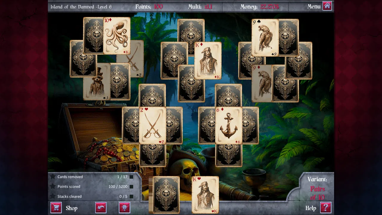 Eternal Night - Spooky Solitaire Screenshot 1