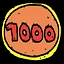 Reach 1000! icon