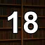 18 level completed icon