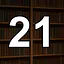 21 level completed icon