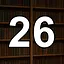 26 level completed icon