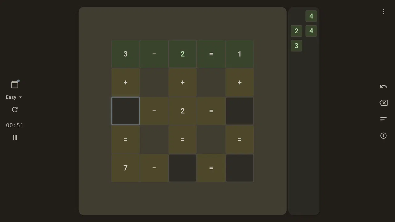 Cross Math - Logic Number Puzzle Screenshot 0