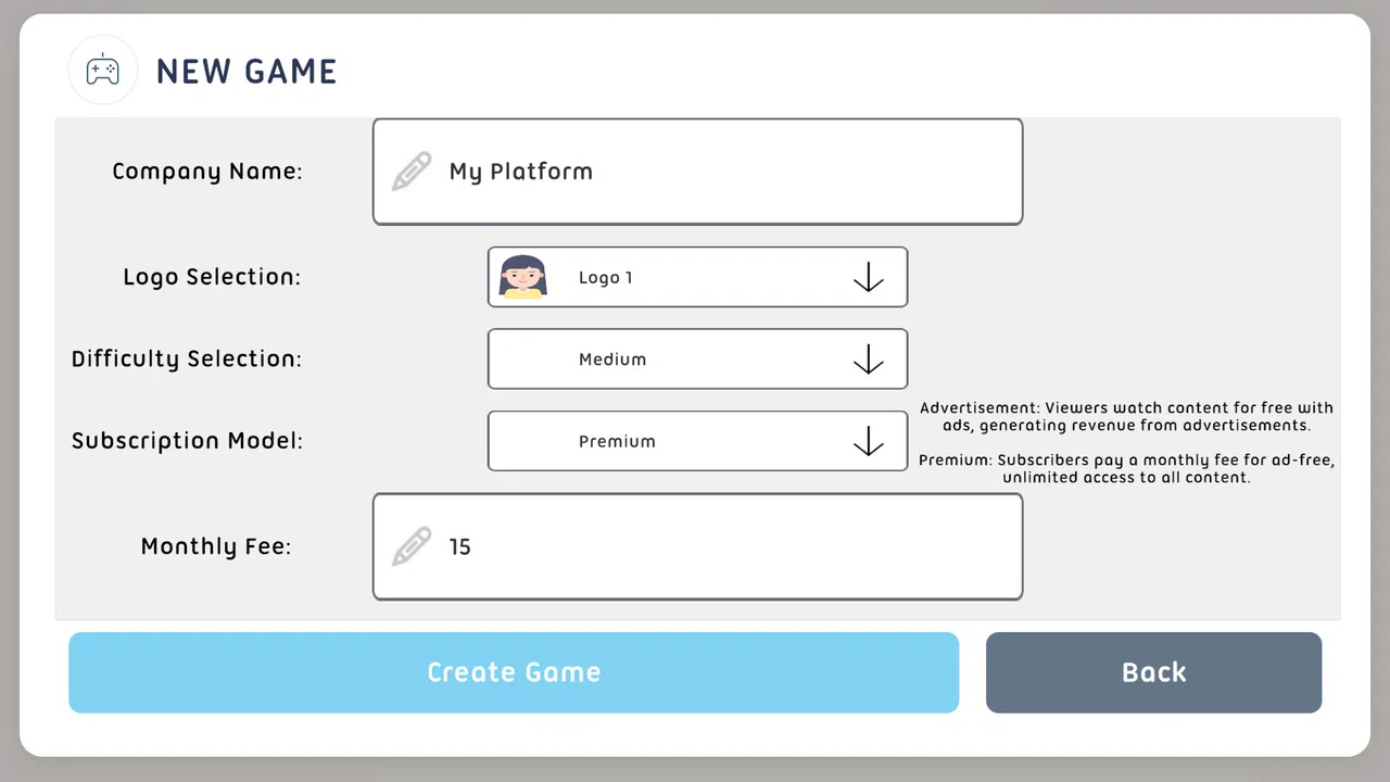 Streaming Platform Manager Screenshot 1