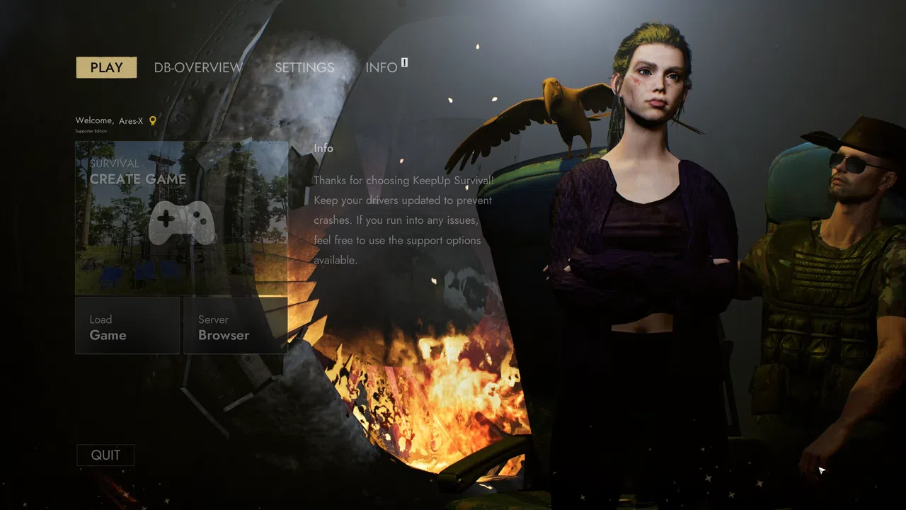 KeepUp Survival - Supporter Pack Screenshot 0