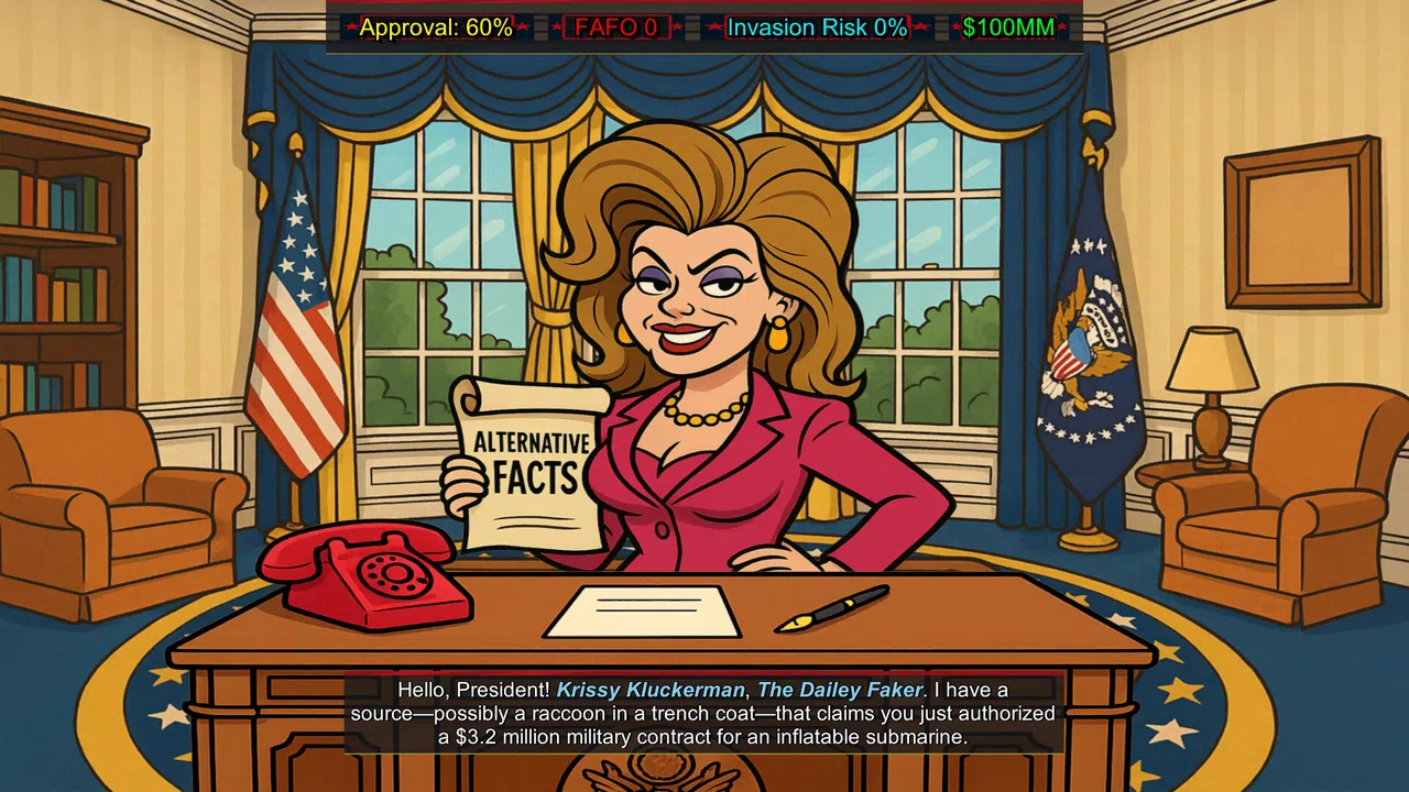 FAFO Executive Order Simulator Screenshot 7