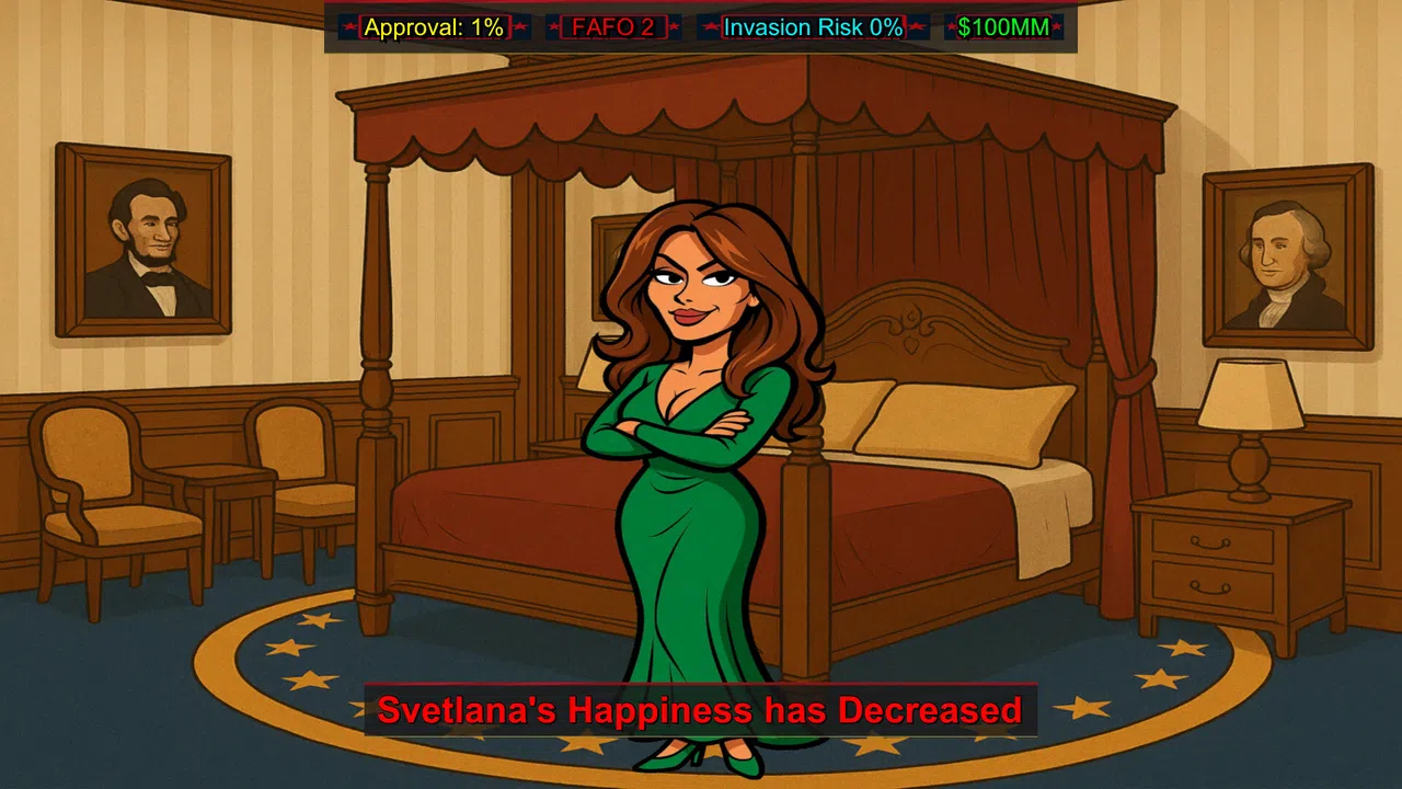 FAFO Executive Order Simulator Screenshot 4