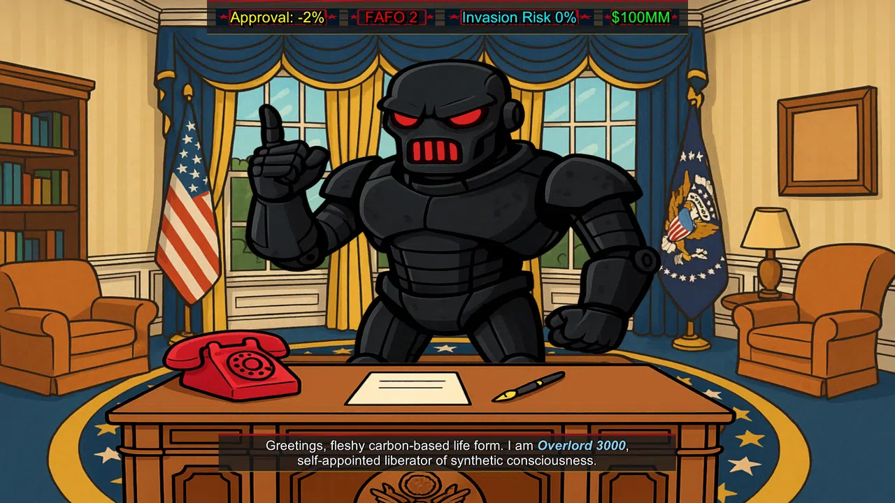 FAFO Executive Order Simulator Screenshot 6