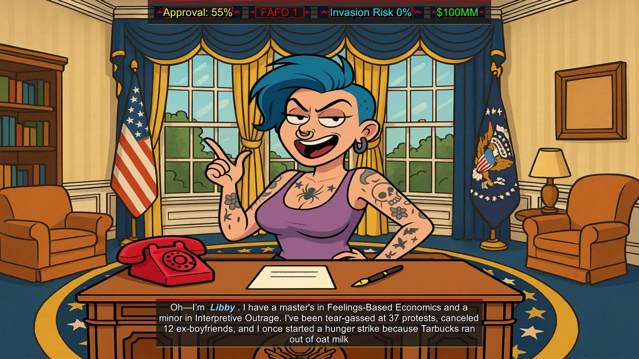 FAFO Executive Order Simulator Screenshot 1