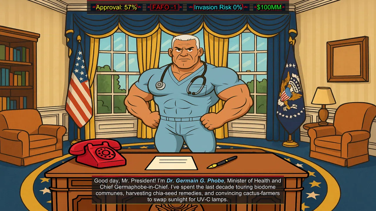 FAFO Executive Order Simulator Screenshot 8