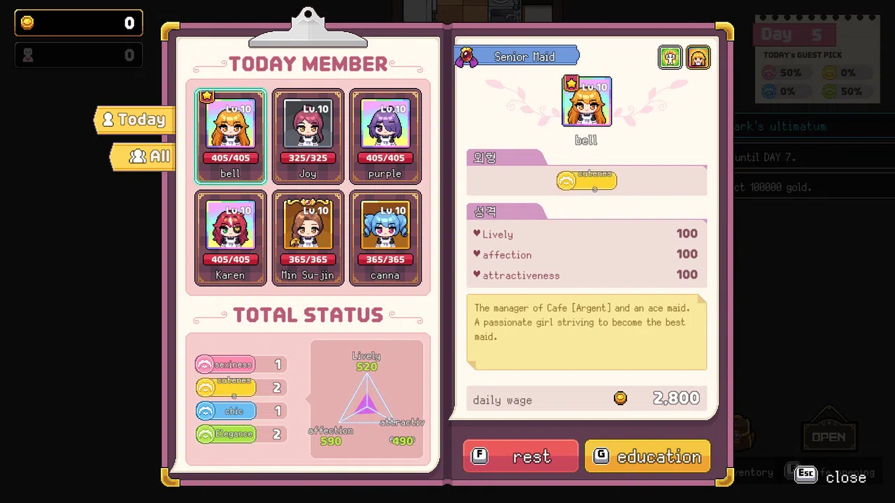 Maids of Storm Demo Screenshot 2