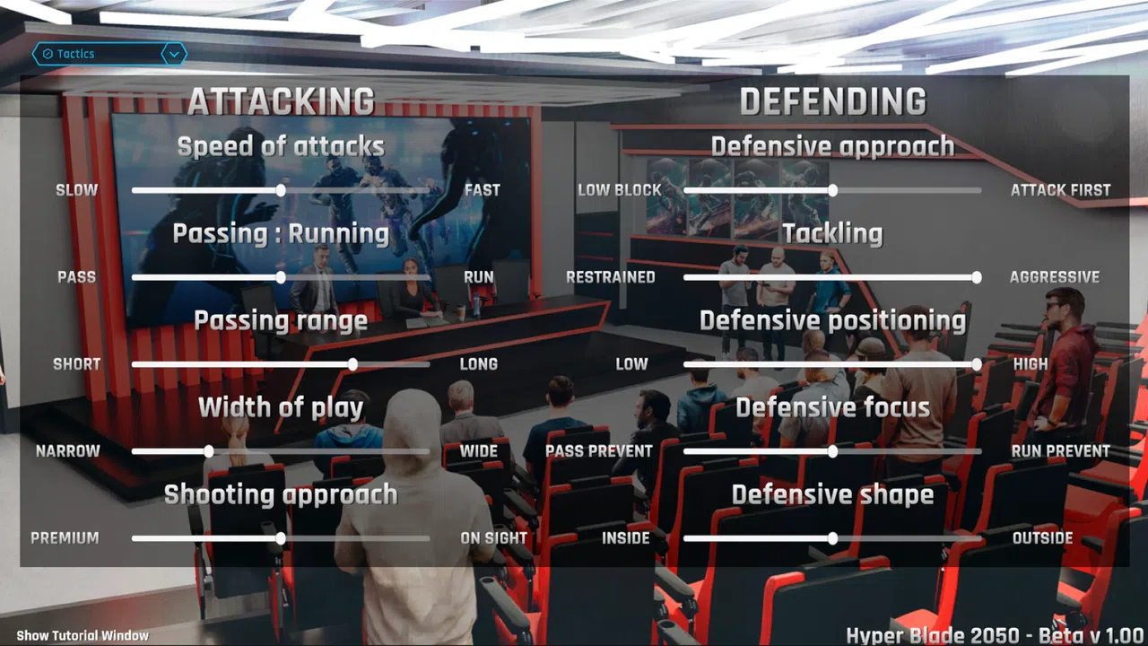 HyperBlade 2050 - Dystopian Sports Manager Demo Screenshot 7