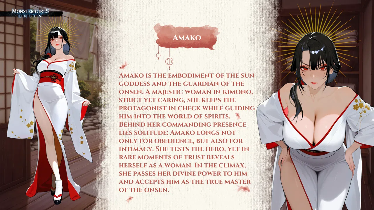 Monster Girls Onsen - Digital Artbook Screenshot 2