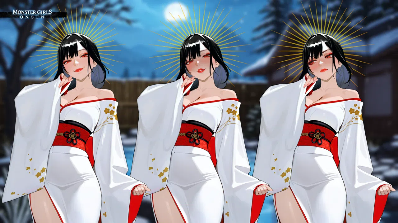 Monster Girls Onsen - Digital Artbook Screenshot 3