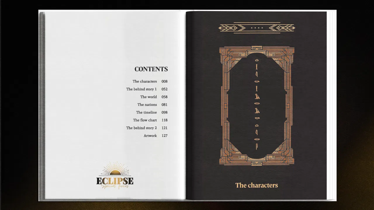 Eclipse : Special Forces Digital Lorebook Screenshot 1