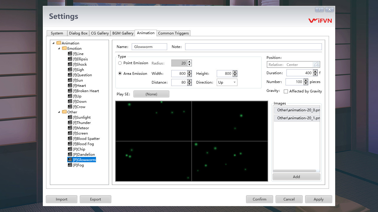 iF Visual Novel Game Maker Screenshot 3