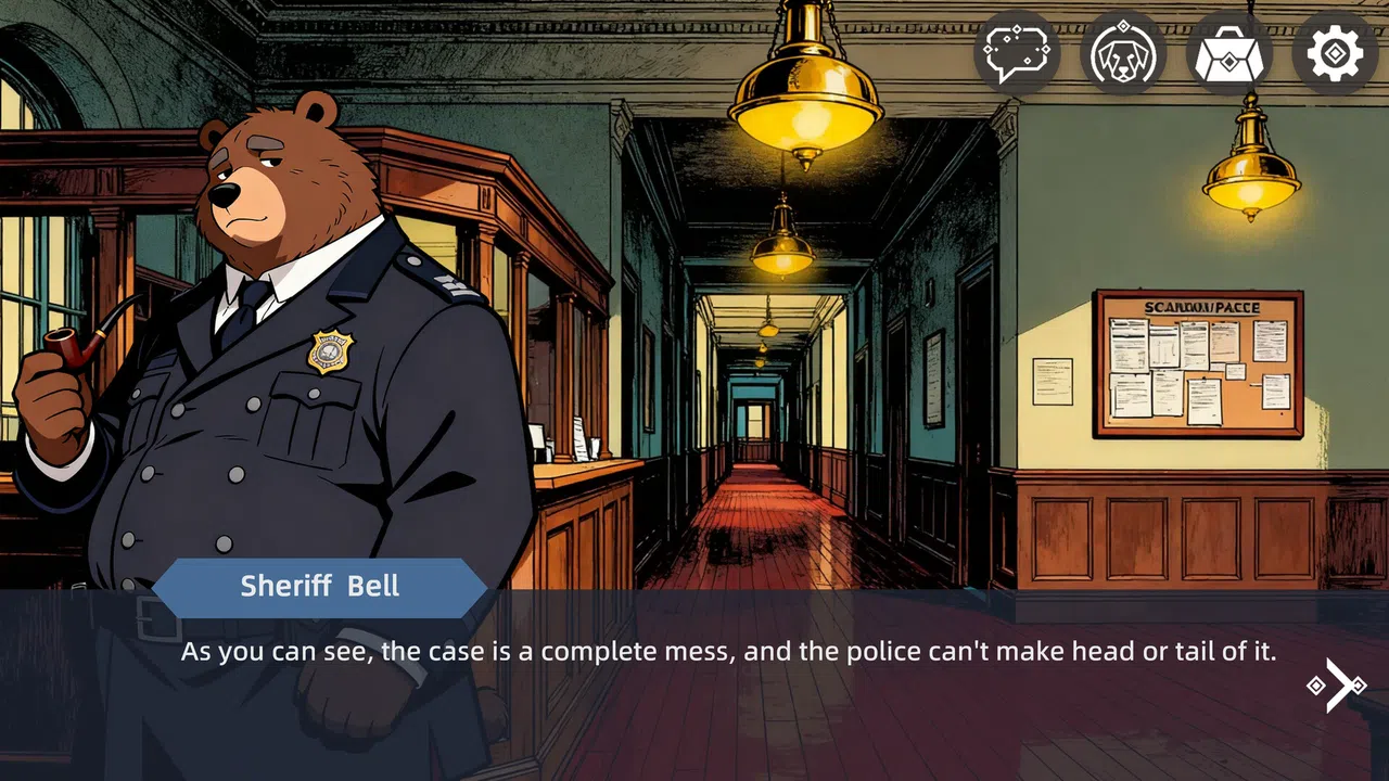 The Wild Detective: The Hound of the Foggy City Screenshot 1