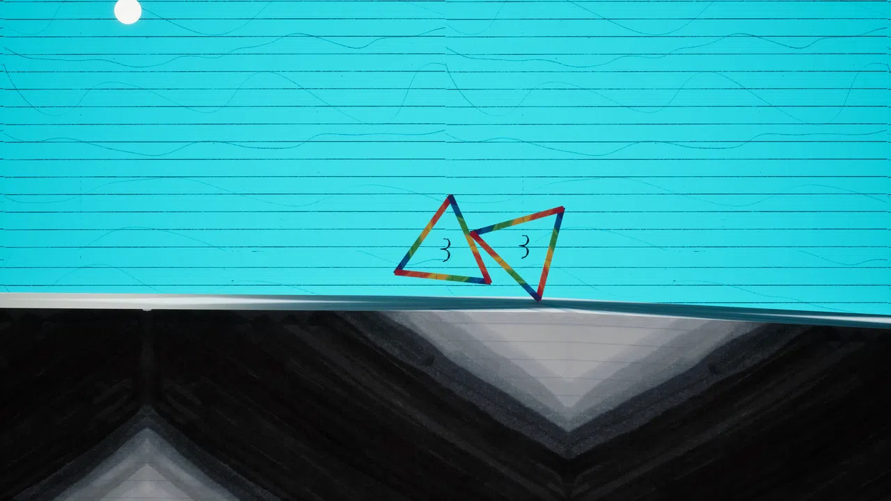 The Living Threeangle Demo Screenshot 0