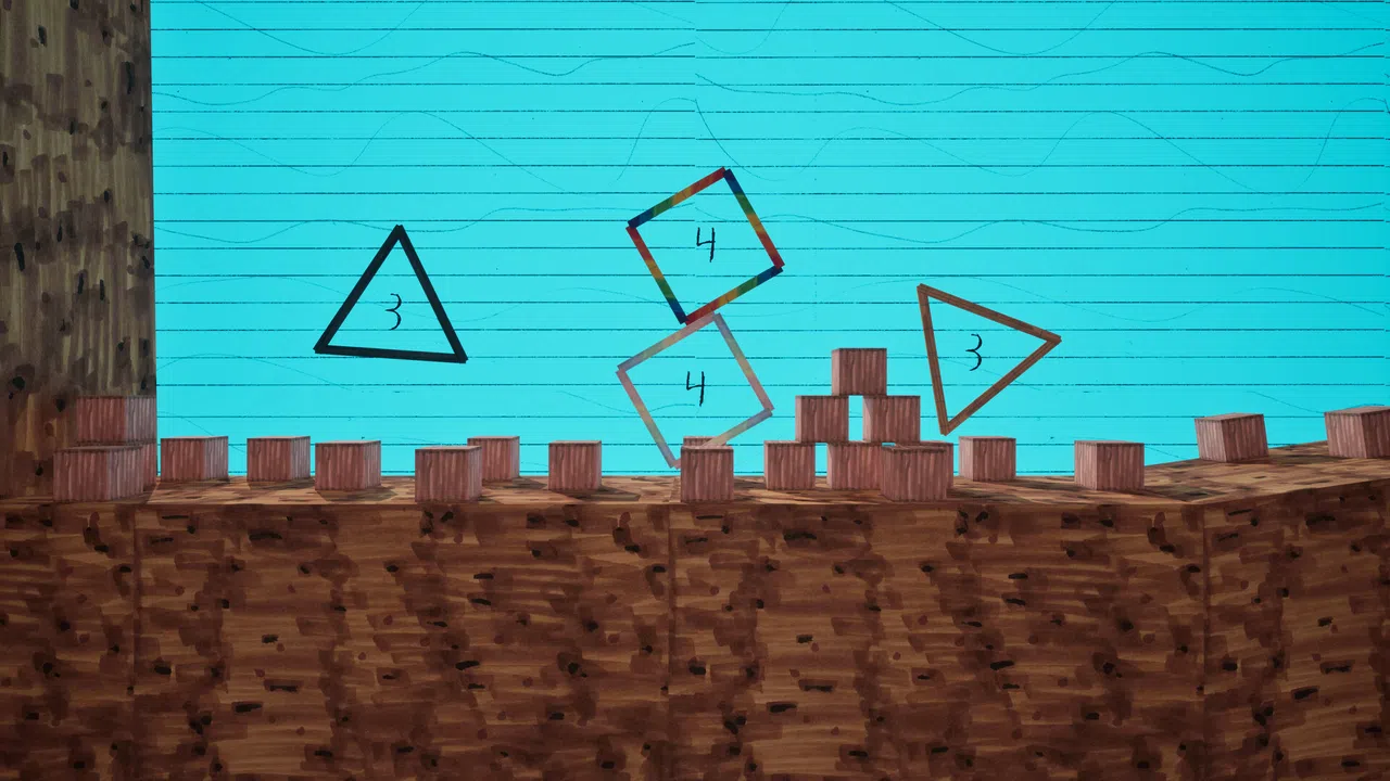 The Living Threeangle Demo Screenshot 4