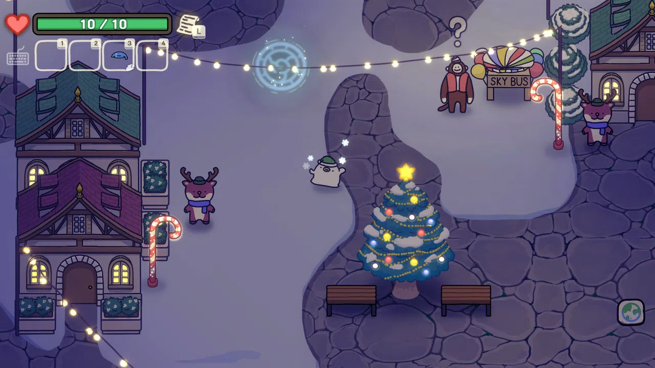 Ogu and the Secret Forest - Winter Festival Blast Screenshot 1
