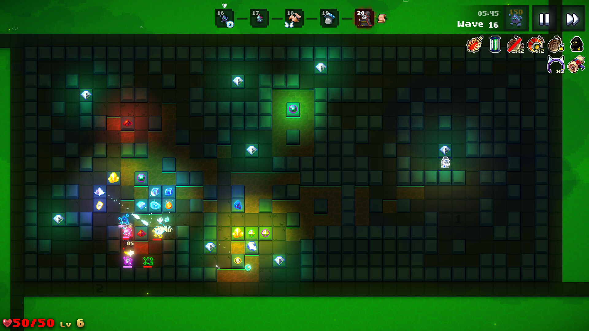 Gem Miner TD Screenshot 2