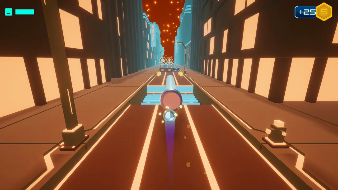 Neon Roller Demo Screenshot 1