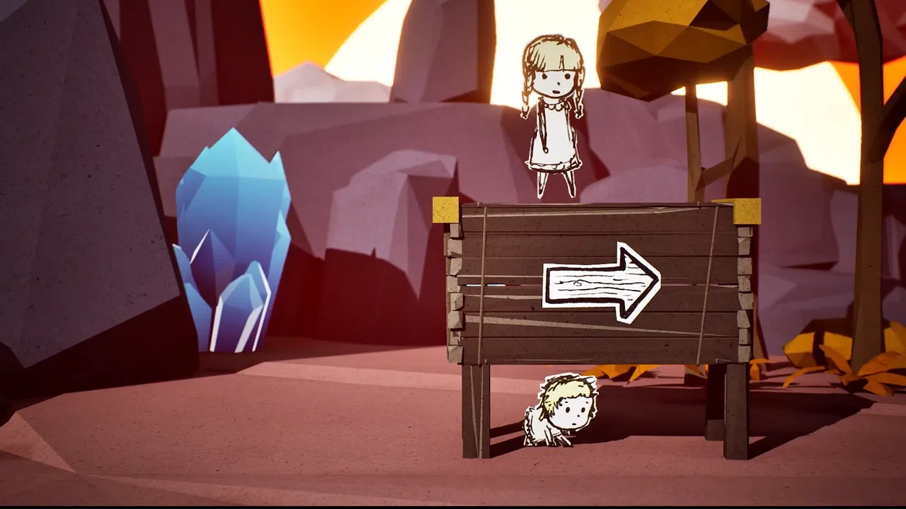 Anna & Emma - Paper Adventure Screenshot 0