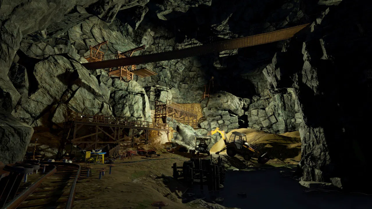 Gold Mining Simulator - Gems & Glory Screenshot 1