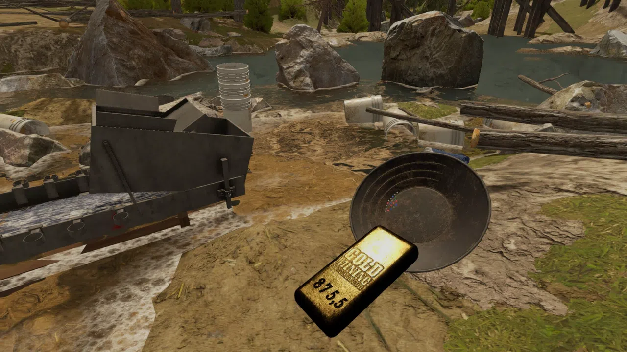 Gold Mining Simulator - Gems & Glory Screenshot 0