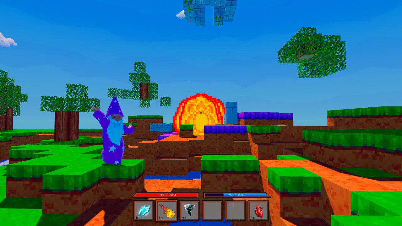 Old Farts and Fireballs Screenshot 1