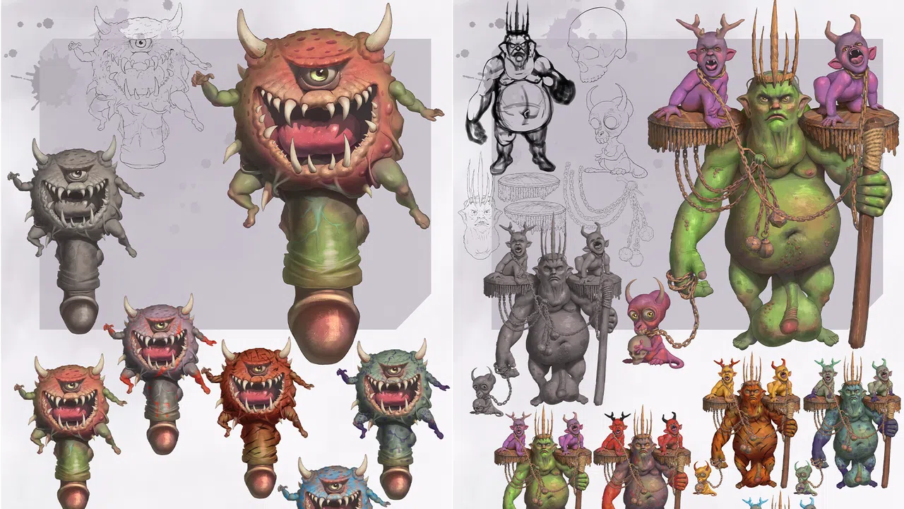 Goblin Dungeons: Digital Artbook Screenshot 0