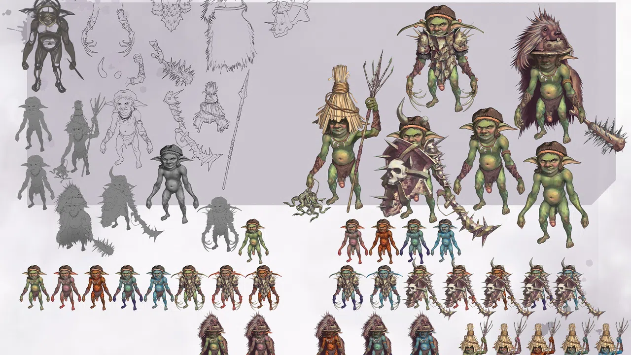 Goblin Dungeons: Digital Artbook Screenshot 3