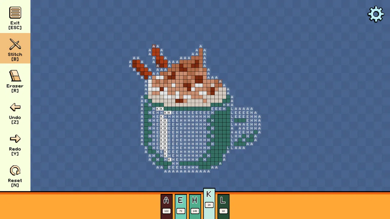 Pixel Cross Stitch - Autumn Miniatures Pack Screenshot 0