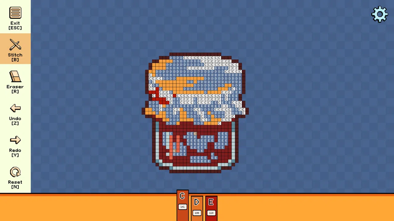 Pixel Cross Stitch - Autumn Miniatures Pack Screenshot 1