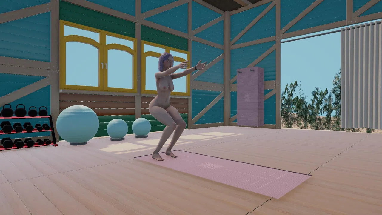 naked yoga Screenshot 0