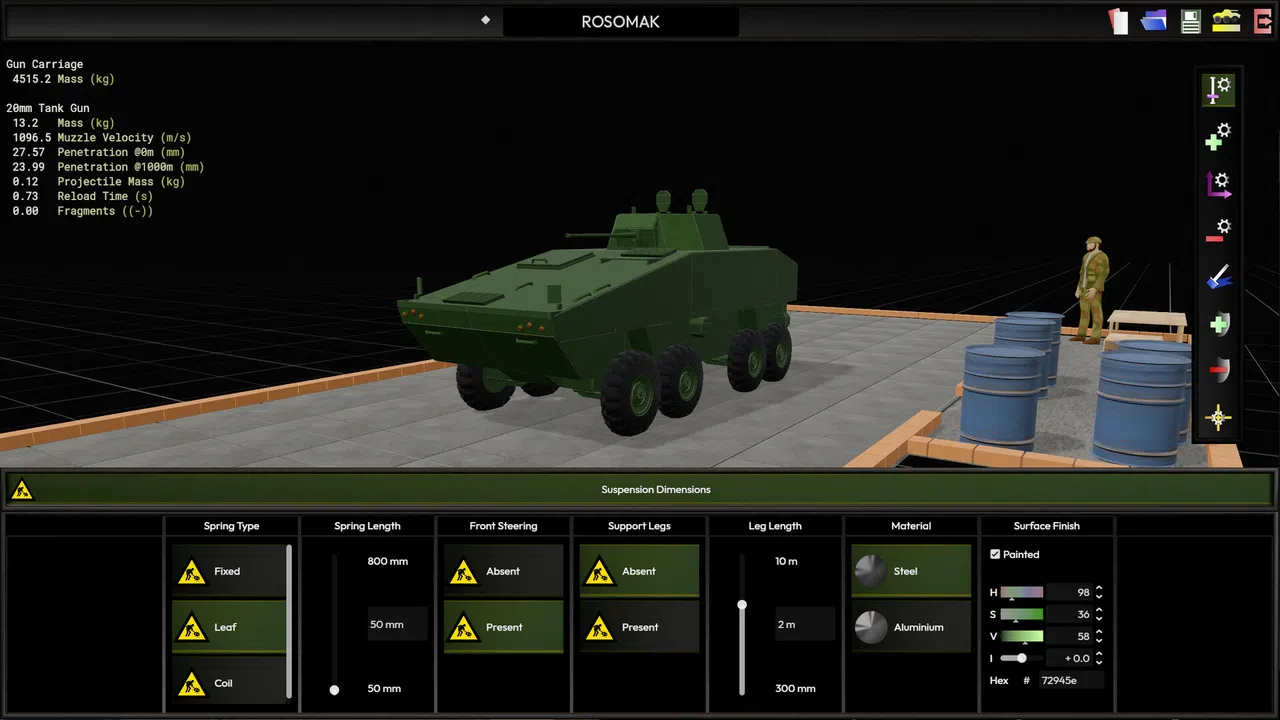Armored Vehicle Designer Screenshot 0