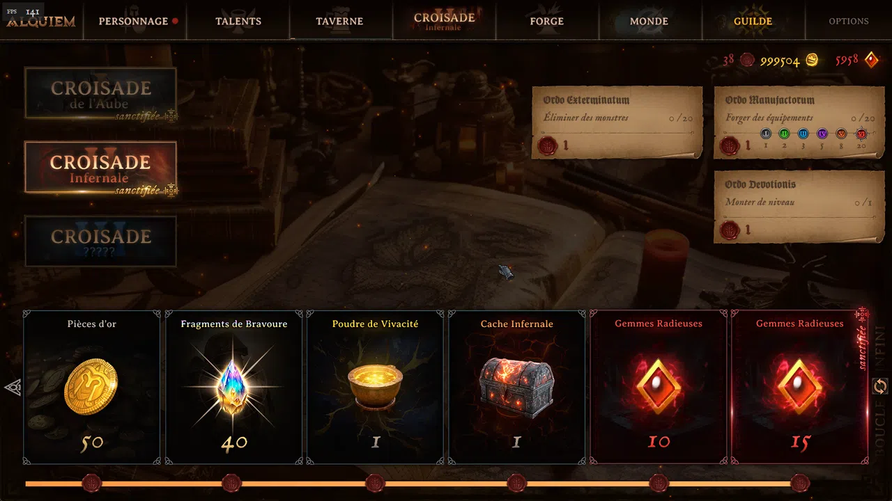 Alquiem - Croisade Infernale Sanctifiée Screenshot 0