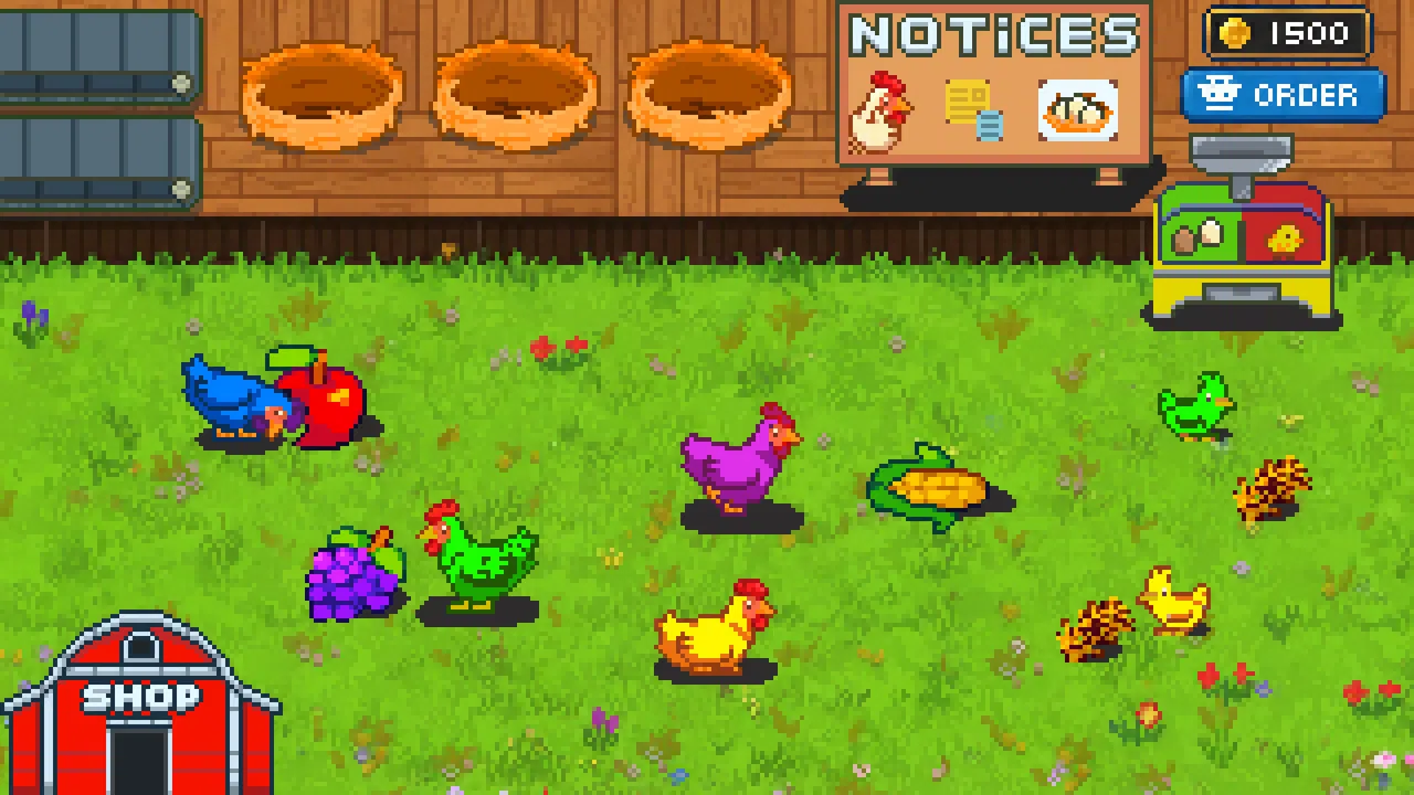 Rainbow Chickens Screenshot 0