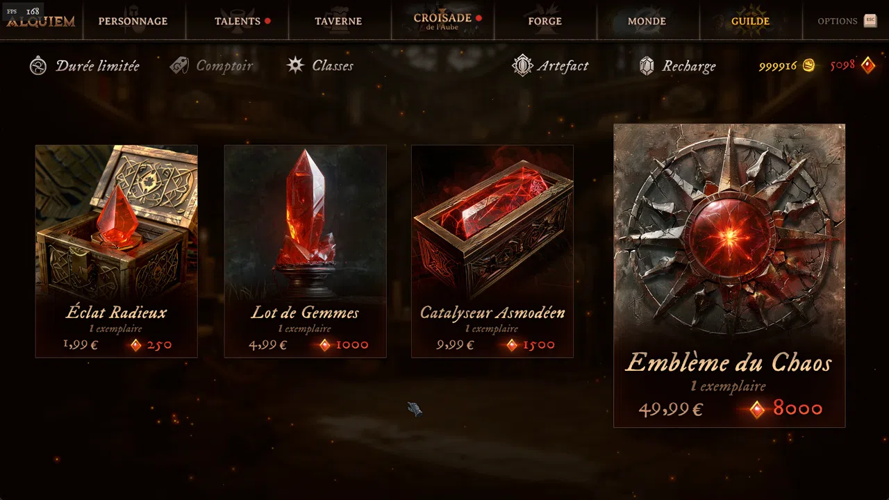 Alquiem - Catalyseur Asmodéen Screenshot 0