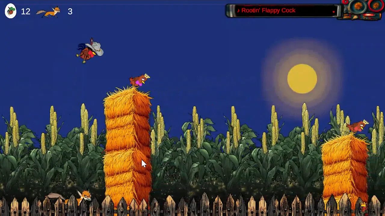 Flappy Coq - The 2D Rooster Simulator Game Screenshot 0